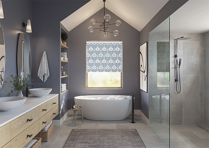 Bywater, Cottage Blue - Twist&Fit Roller Blind - Image 8